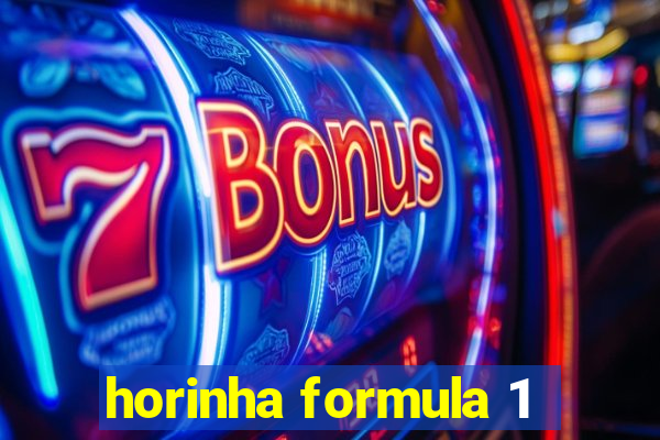 horinha formula 1